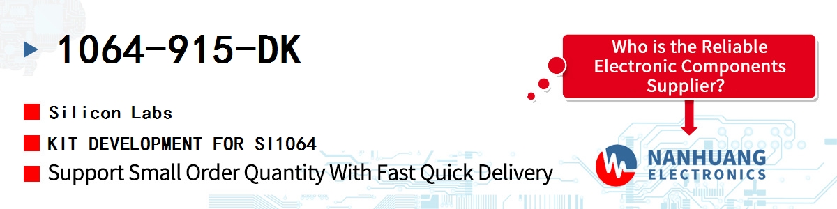 1064-915-DK Silicon Labs KIT DEVELOPMENT FOR SI1064