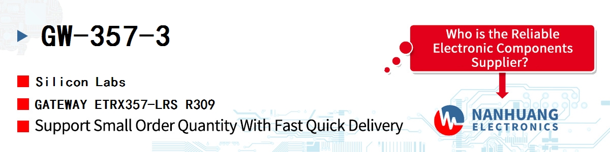 GW-357-3 Silicon Labs GATEWAY ETRX357-LRS R309