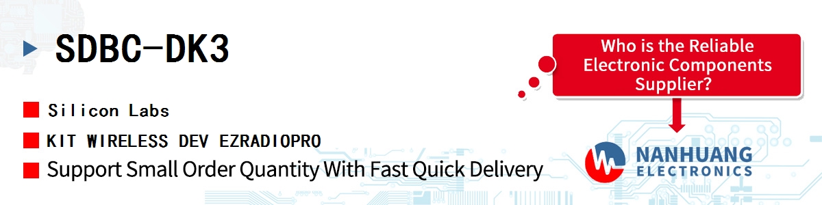 SDBC-DK3 Silicon Labs KIT WIRELESS DEV EZRADIOPRO