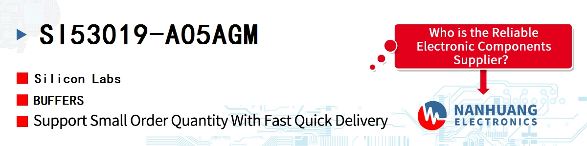 SI53019-A05AGM Silicon Labs BUFFERS