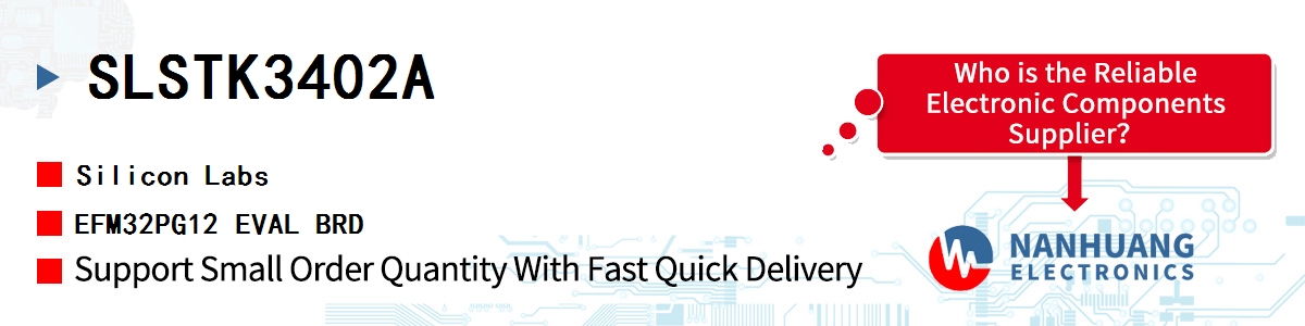 SLSTK3402A Silicon Labs EFM32PG12 EVAL BRD